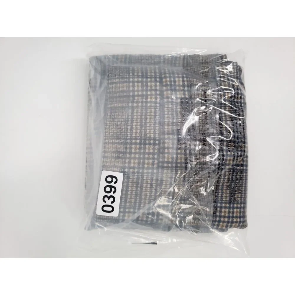 Anthropologie Maison d'Amelie Skirt‎ Size 8 Check Windowpane Dual Pleated